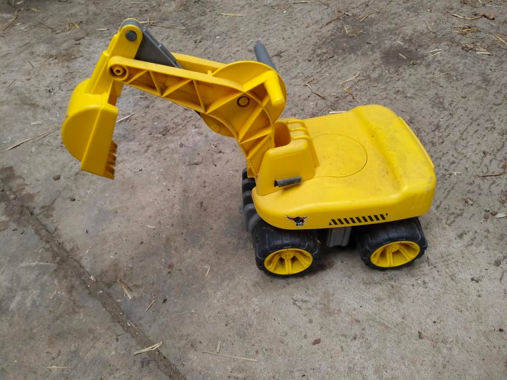 Big graafmachine, Kinderen en Baby's, Speelgoed |Speelgoedvoertuigen, Ophalen