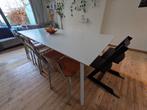 Grote, witte kwalitatieve tafel (2,6 m x 1m), Huis en Inrichting, Tafels | Eettafels, Ophalen