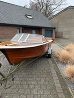 Speedboot mahoniehout v6, Watersport en Boten, Ophalen, Gebruikt, Benzine, Snelvarend