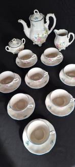 Service à café en porcelaine antique Koenigszelt allemand, Enlèvement ou Envoi