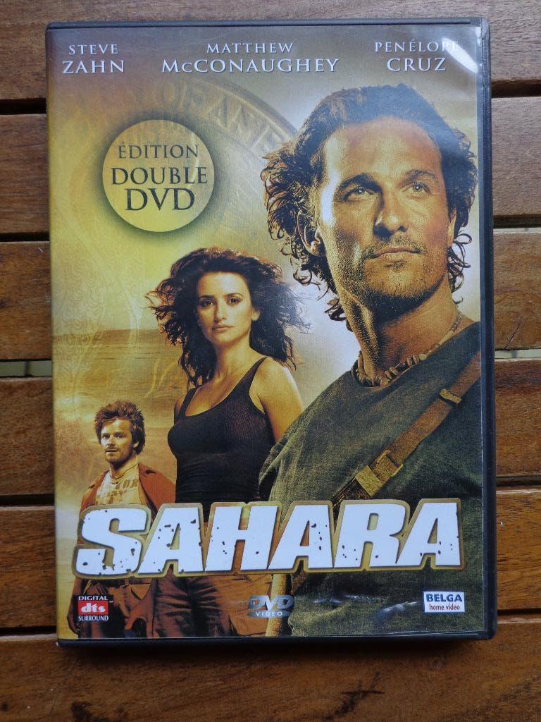 ))) Sahara // M. McConaughey // Aventure (((, CD & DVD, DVD | Aventure, Comme neuf, Tous les âges, Enlèvement ou Envoi