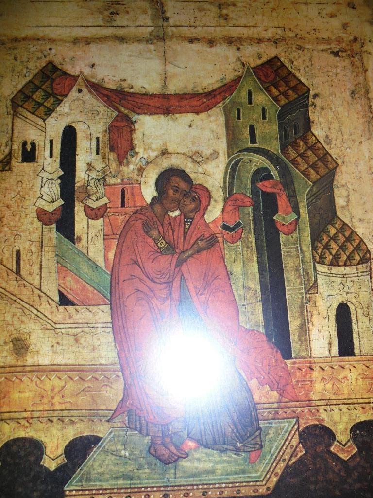 Houten Icoon, Ophalen of Verzenden