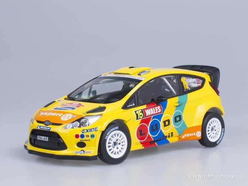 1:18 Minichamps Ford Fiesta RS WRC H.Solberg rally Wales GB., Hobby en Vrije tijd, Modelauto's | 1:18, Ophalen of Verzenden, Nieuw