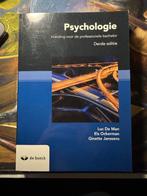 Psychologie Inleiding voor de professionele bachelor, Envoi, Comme neuf, Enseignement supérieur professionnel, Luc De Man; Els Ockerman; Ginette Janssens