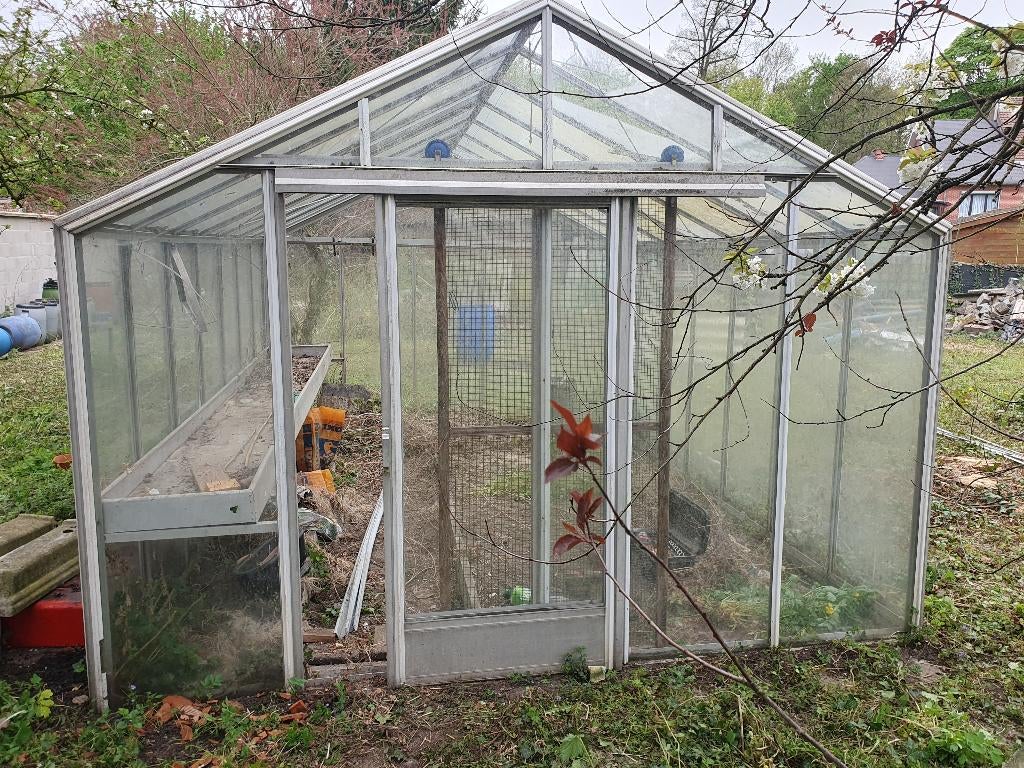 Serre, Jardin & Terrasse, Verre, Serre, Enlèvement ou Envoi, Utilisé