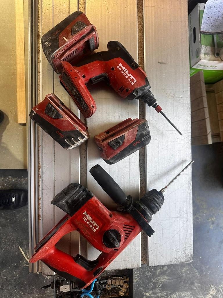Hilti Cordless kit, Doe-het-zelf en Bouw, Ophalen, Gebruikt