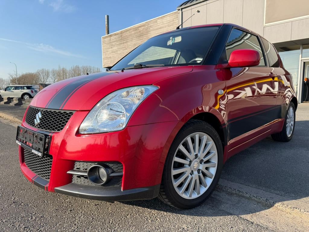 Suzuki Swift Sport 1.6 16v 125pk slechts 129.000km, Auto's, Voorwielaandrijving, 4 zetels, Stof, Zwart
