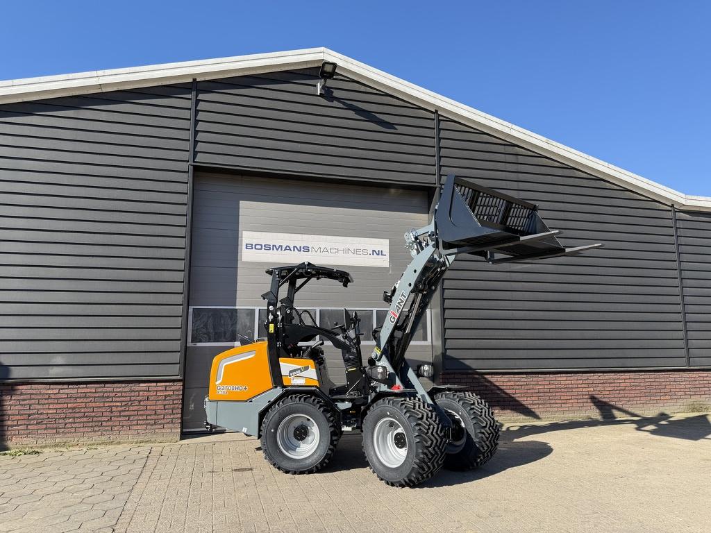 GIANT G2700 X-TRA HD+ minishovel NIEUW (giekvering, pro-inch