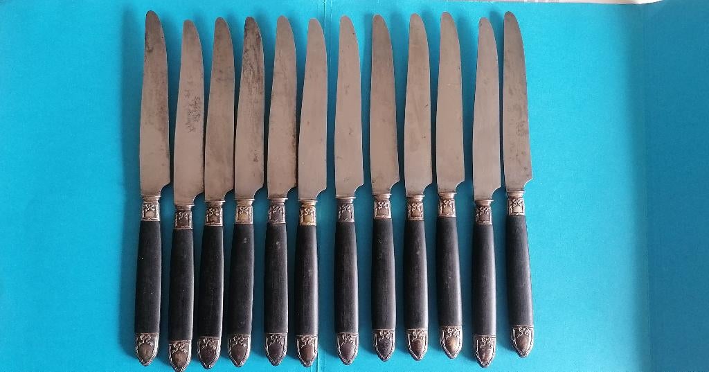 Set tafelmessen 1940-50 Jacquot Nancy, Verzenden