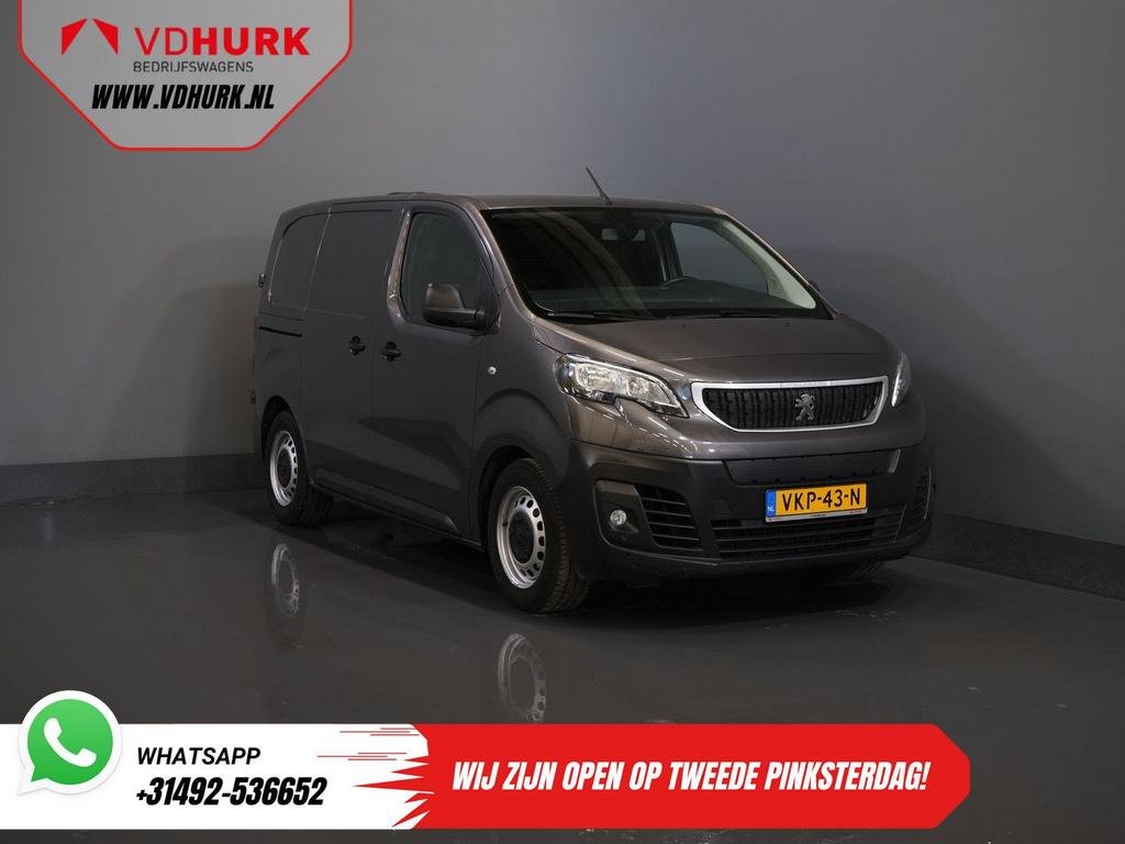 Peugeot e-Expert Premium 50 kWh 230 km WLTP Snellader/ Elek., Auto's, Automaat, Parkeersensor, Zilver of Grijs, Te koop