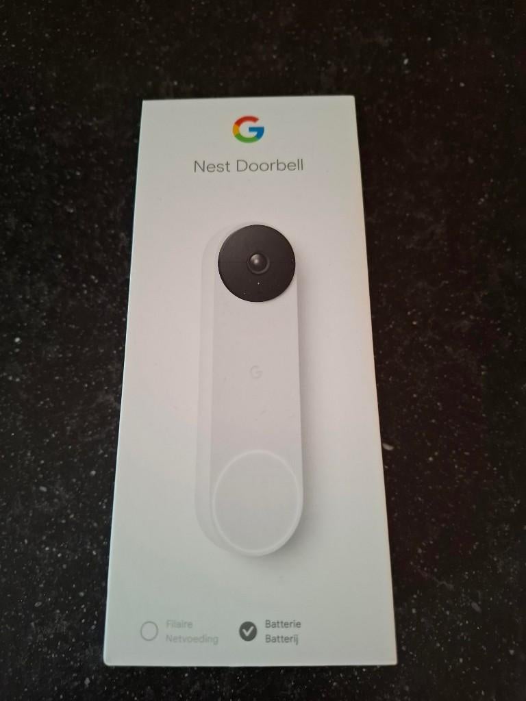 Sonnette Nest (batterie) facile à installer vous-même, Enlèvement ou Envoi, Compatible avec les smartphones, Neuf, Sans fil