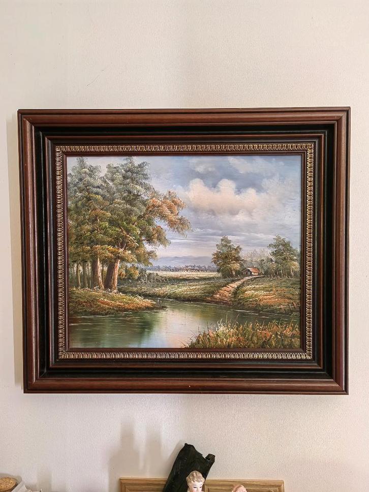 Tableau paysage de Pierre Ziller, Antiquités & Art, Art | Peinture | Classique, Enlèvement