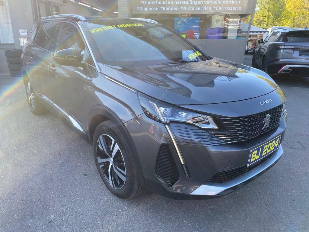 Peugeot 5008 GT-LINE AUTOMAAT 7ZITPLAATSEN MET GARANTIE, Gebruikt, 1199 cc, 149 g/km, 7 zetels