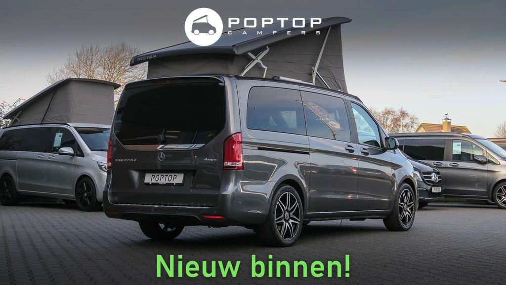 Mercedes-Benz V-Klasse V300 Marco Polo AMG-Line 4WD Mbux/Mba, Caravans en Kamperen, Mobilhomes, Bedrijf, tot en met 4, Buscamper of Camperbus