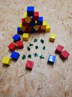 Blokkenset tupperware + figuurtjes in elk blok, Ophalen, Gebruikt