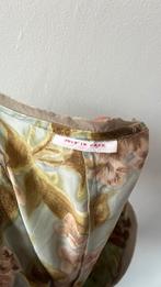 Zijde top mt 36 JUST IN CASE, Kleding | Dames, Topjes, Ophalen of Verzenden, Gedragen