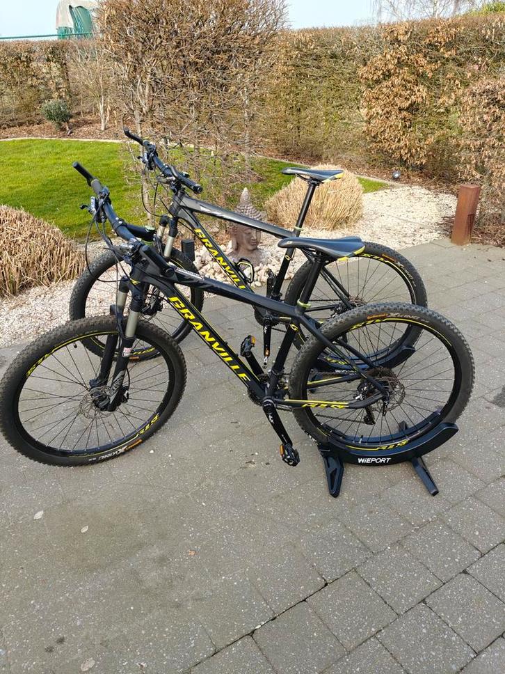 2 mtb Granville maat medium en large, Fietsen en Brommers, Fietsen | Crossfietsen en BMX, Aluminium, Ophalen