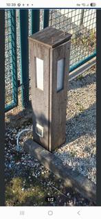 Padouk palen met verlichting  7 stuks, Tuin en Terras, Ophalen, Palen