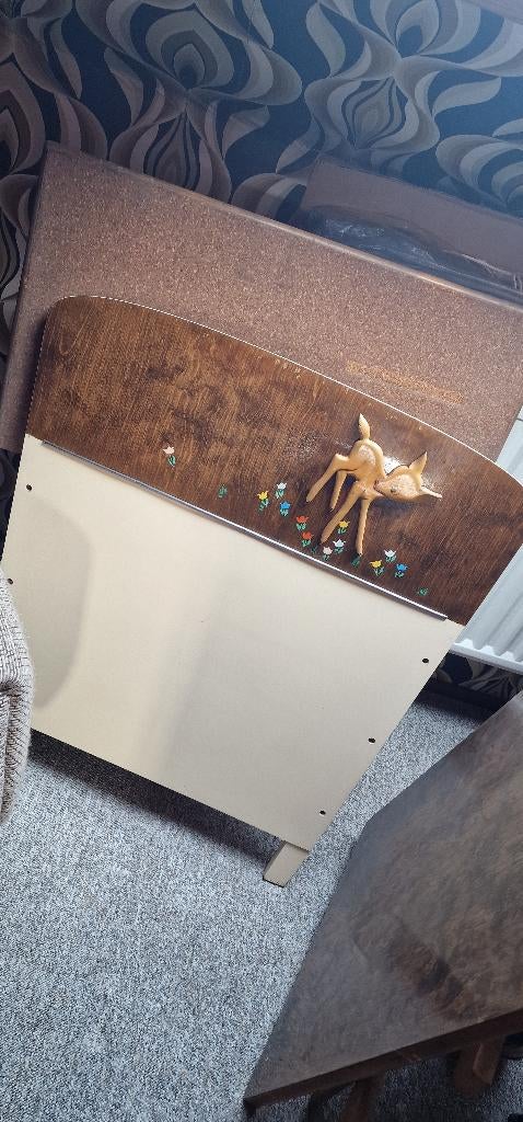 Kinderbedje jaren 60-70, Ophalen