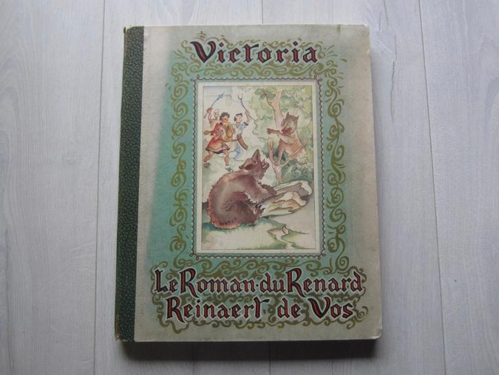 Chocolat Victoria - Le Roman du Renard - 1935, Livres, Livres d'images & Albums d'images, Utilisé, Album d'images, Enlèvement ou Envoi
