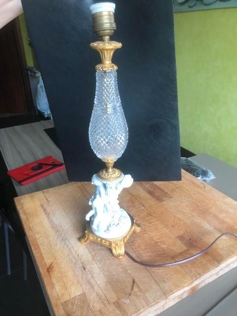 Vintage lamp August Moreau, Antiek en Kunst, Antiek | Verlichting, Ophalen of Verzenden