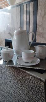 Service à café en porcelaine 12p, Enlèvement, Neuf, Porcelaine, Service complet