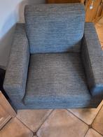 Canapé salon 3+2+1 places tissus gris, Enlèvement, Tissus