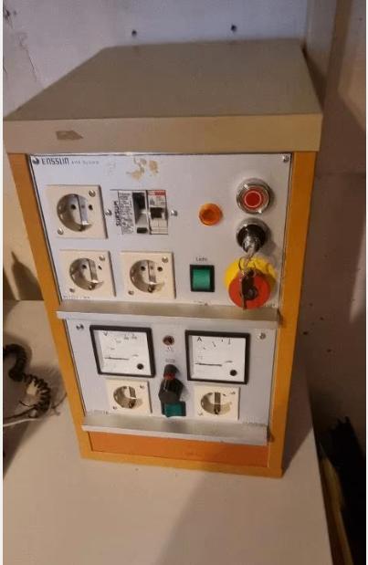 variac en scheidingstransfo, Bricolage & Construction, Instruments de mesure, Utilisé, Électricité, Enlèvement