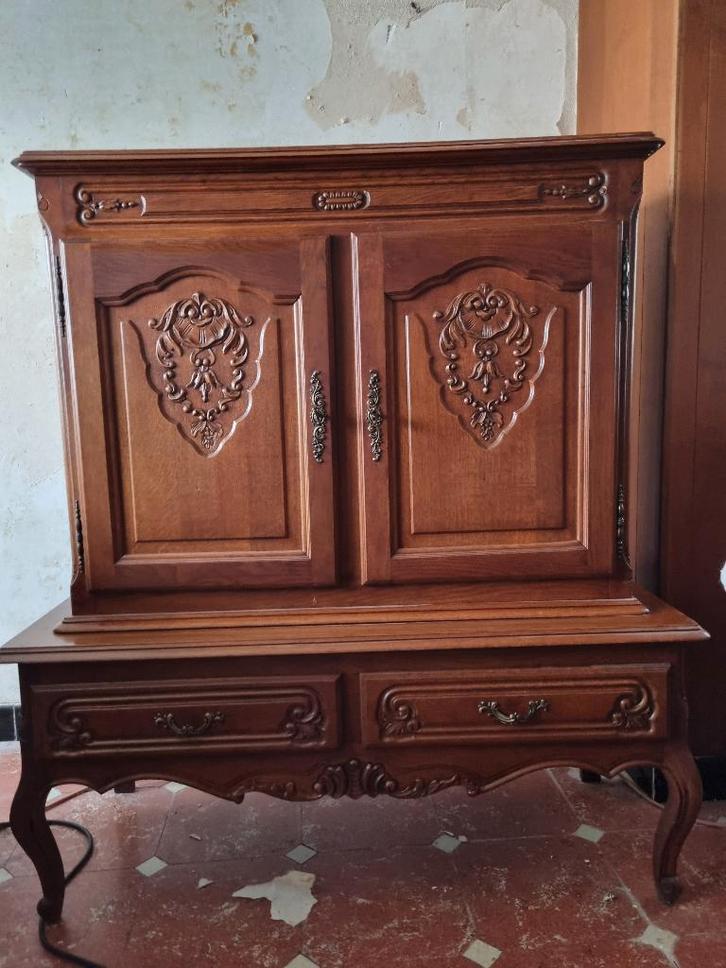 klassieke Vlaamse kast- ook mooi om te schilderen, Huis en Inrichting, Kasten | Overige, Gebruikt, Ophalen