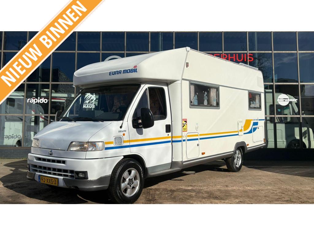 Eura Mobil Profila 690, Fiat, Caravanes & Camping, Camping-cars, Jusqu'à 4, 6 à 7 mètres, Boîte manuelle, Diesel