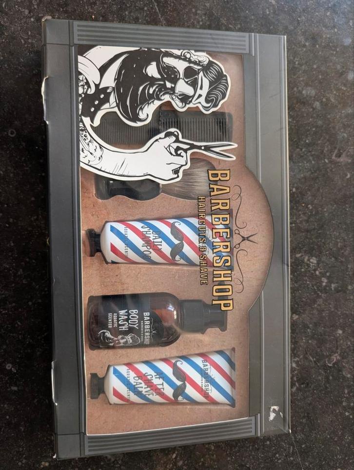 Nieuwe Barbershop Cadeauset – 5-delig, Sport en Fitness, Gezondheidsproducten en Wellness, Ophalen