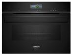 Siemens Combi Stoom Oven CS956GCB1 Studioline, Hete lucht, Oven, Zo goed als nieuw, Inbouw