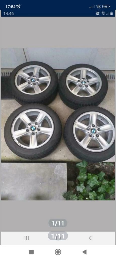 Jantes et pneus BMW série 1 . Original BMW 16 pause, Enlèvement, Pneu(s)