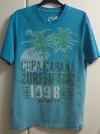 Zeeblauw T-shirt met print van EDC by Esprit, S, Verzenden, Zo goed als nieuw