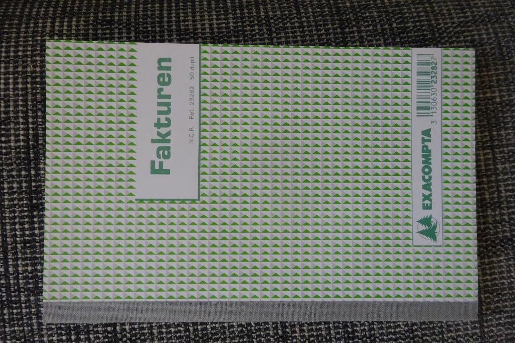 facturenboekje, Ophalen, Nieuw zonder verpakking, Overige typen