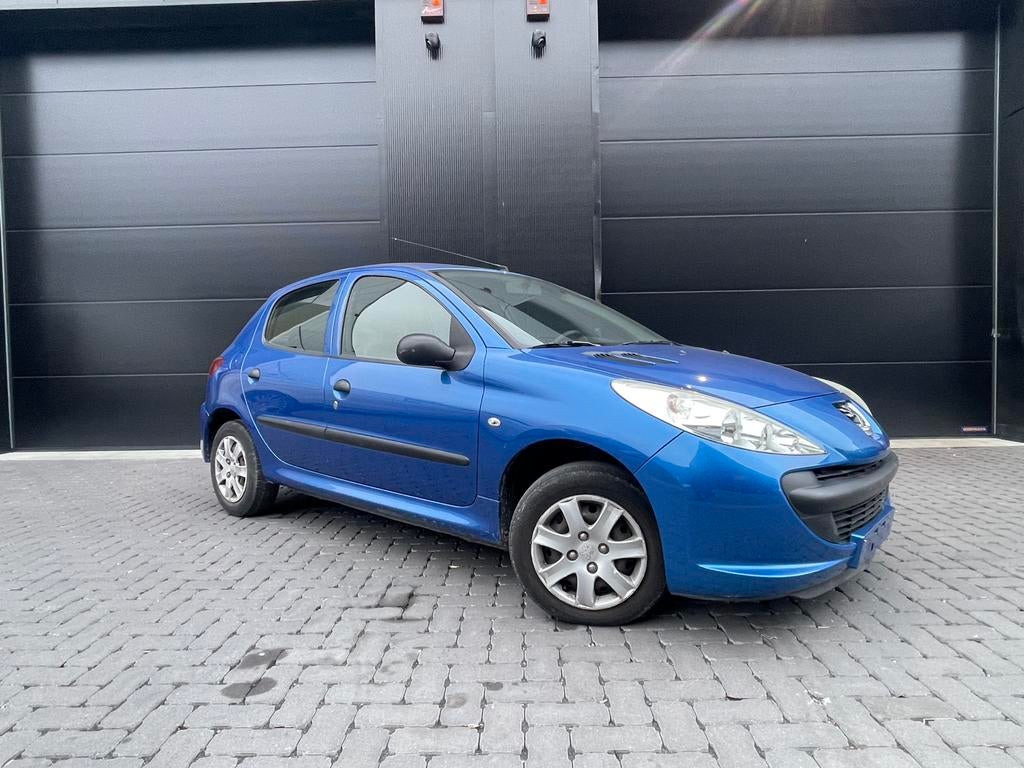 Peugeot 206+ Essence avec faible kilométrage 60 000km Carpas, Zwart, Blauw, Bedrijf, Handgeschakeld
