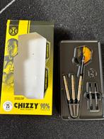 en or Dave Chisnall V2, fléchettes, flèches, 25 grammes d'or, Sports & Fitness, Enlèvement ou Envoi, Comme neuf, Fléchettes