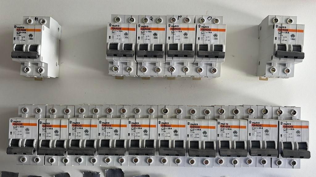 Gardix zekeringen, Ophalen, Gebruikt