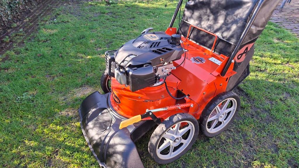ariens bladzuiger benzine, Comme neuf, Enlèvement, Ariens, Avec sac de ramassage