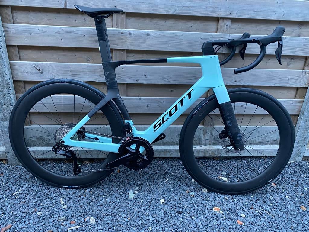 Nieuwe racefiets scott foil 20 L 2026 shimano 105 di2 blue, Fietsen en Brommers, Ophalen, Nieuw, Carbon