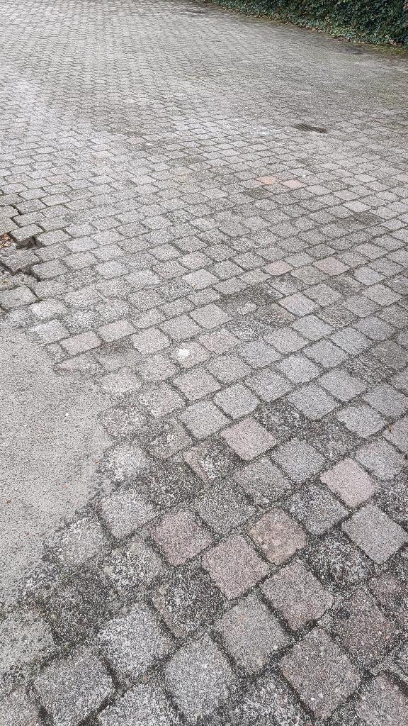 Nog +/- 260 m2 Klinkers voor oprit, koer of terras, Jardin & Terrasse, Pavé & Dalles, Utilisé, Briques, Enlèvement