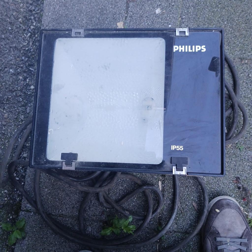 Bouwlamp, Ophalen, Zo goed als nieuw, 50 tot 200 watt, Lamp