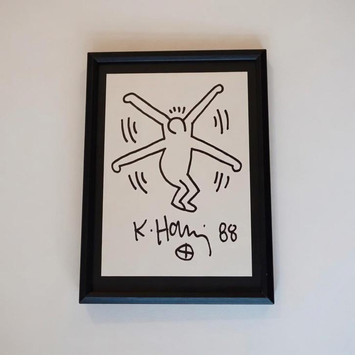Buitenkans: Haring Keith, Antiek en Kunst, Kunst | Litho's en Zeefdrukken, Ophalen of Verzenden