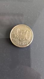 misdruk, foutdruk 1 euro munt, Enlèvement ou Envoi, Belgique, 1 euro, Monnaie en vrac
