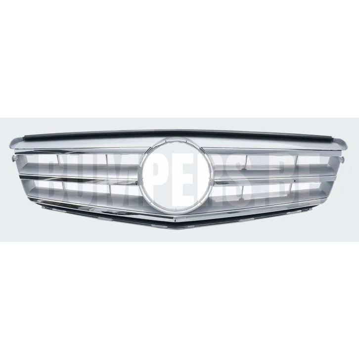 Grill Radiatorgrille chroom OE-look Mercedes C-Klasse W204 S, Auto-onderdelen, Overige Auto-onderdelen, Gebruikt, 6 maanden garantie