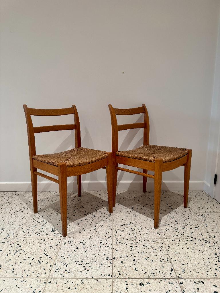 Vintage stoelen Van Den Berghe - Pauvers, Enlèvement, Utilisé, Mid-century, Bois