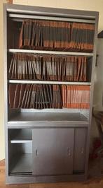 kast met hangmappen, Huis en Inrichting, Kasten | Roldeurkasten en Archiefkasten, Ophalen, Gebruikt, 50 tot 100 cm, Metaal