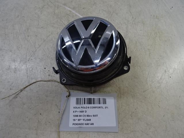 POIGNEE COFFRE / HAYON ARRIERE Polo VI (AW1) (5G9827469F), Volkswagen, Mevr. I. Hauben, Utilisé, Rue de l'Espoir 34 34
4030  GRIVEGNÉE, BE