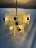 Vintage sputnik ijsglas hanglamp Kaiser Leuchten space age, Enlèvement ou Envoi