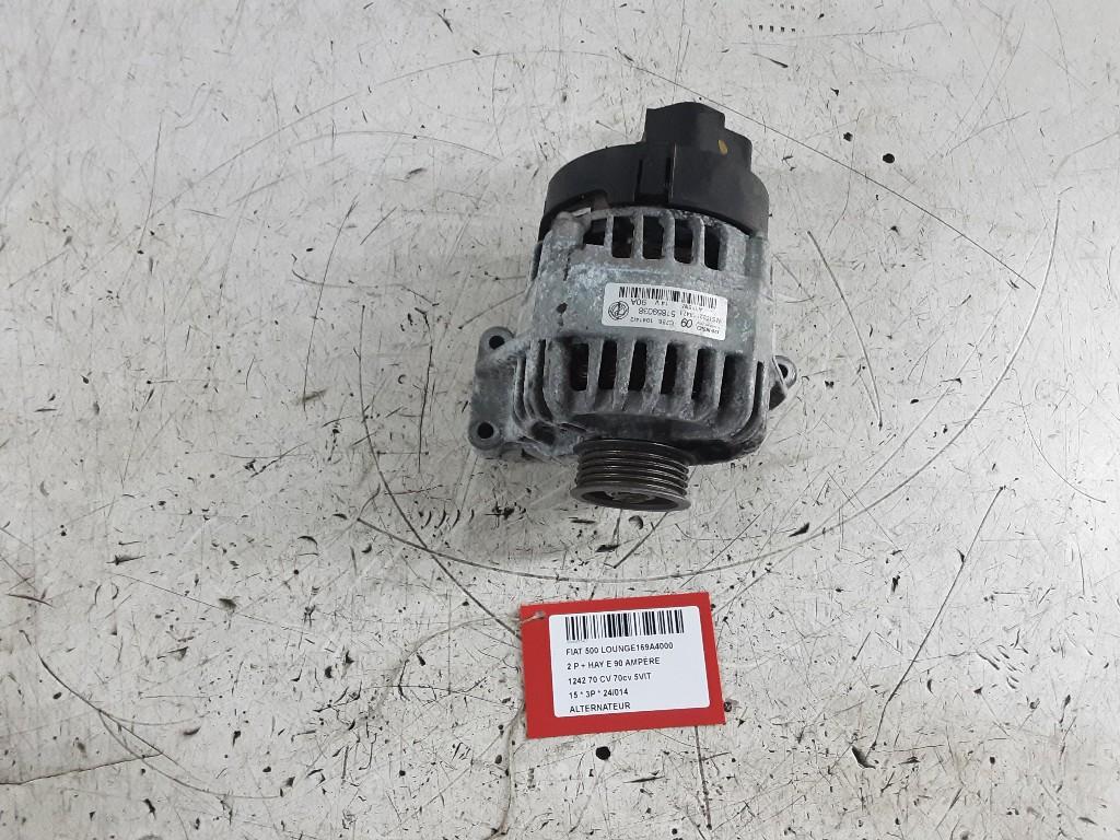 ALTERNATEUR Fiat 500 (312) (01-2007/12-2012) (51859038), Autos : Pièces & Accessoires, Mevr. I. Hauben, Utilisé, Fiat, Rue de l'Espoir 34 34
4030  GRIVEGNÉE, BE
